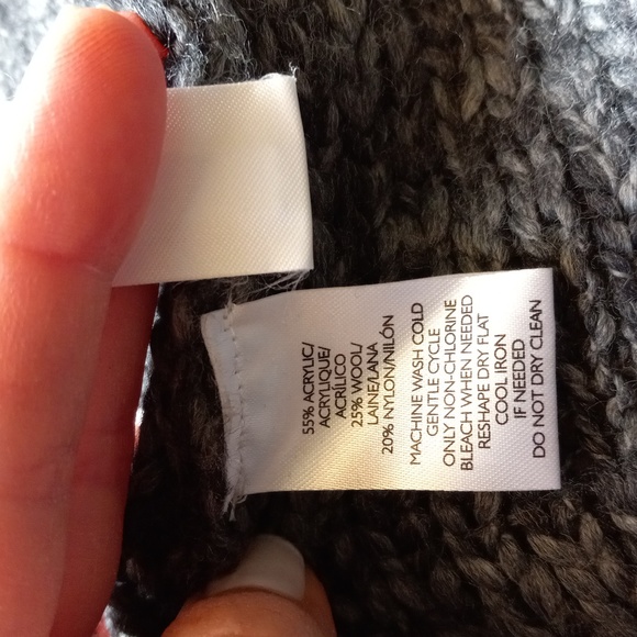 LOFT Wool Blend Open Front Cardigan sz M - Picture 3 of 3